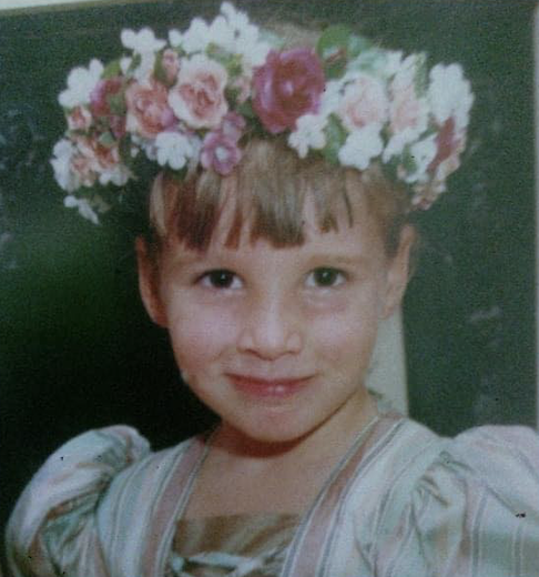 Therese as a young girl.