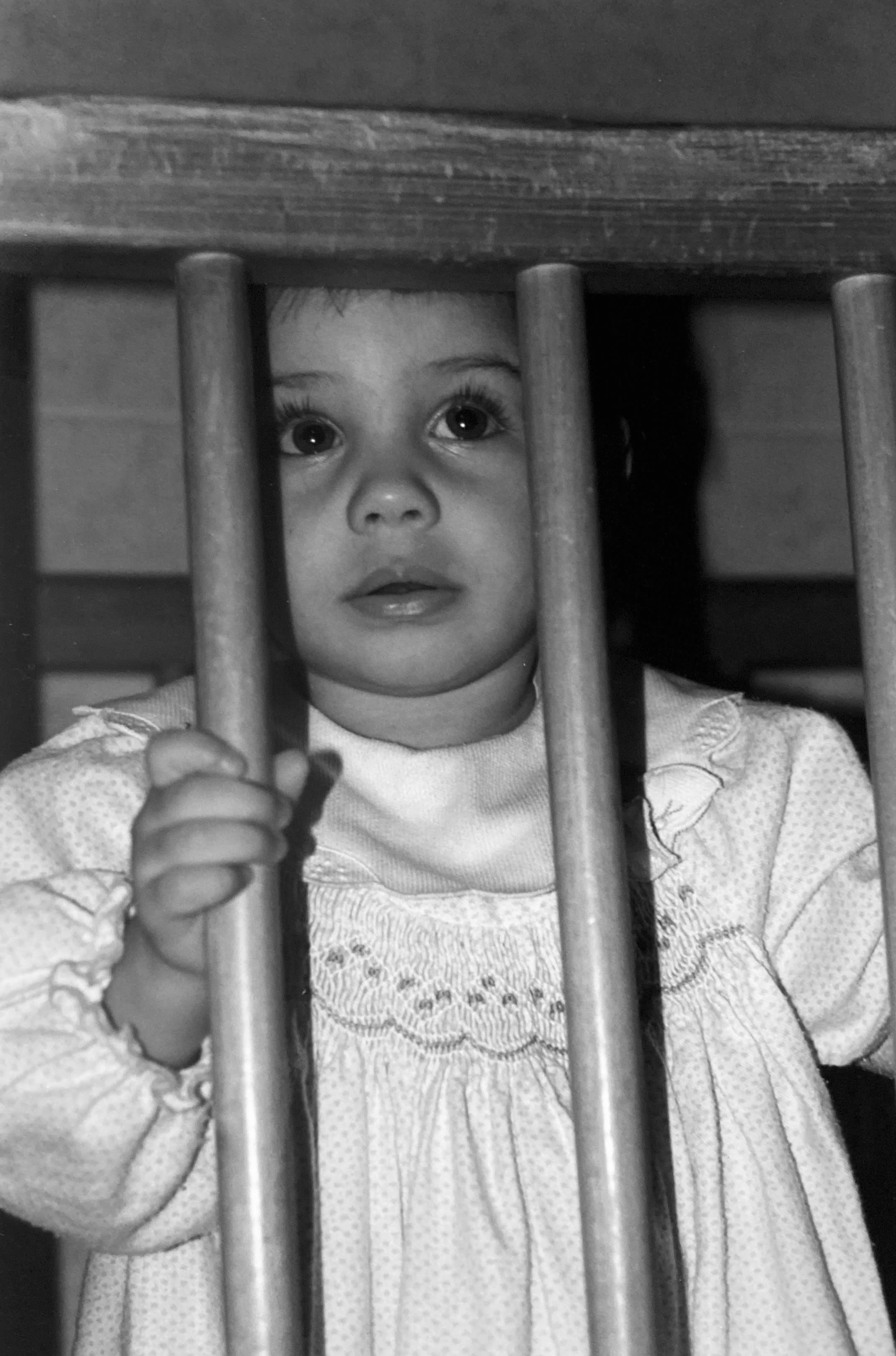 Maria Azzopardi as a baby at the orphanage. 